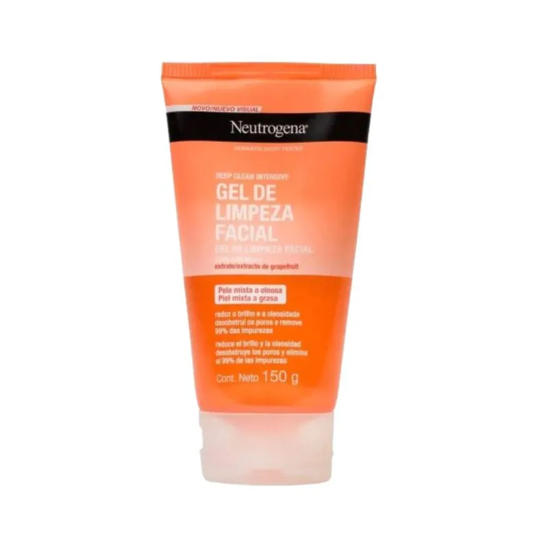 Gel De Limpeza Neutrogena Grapefruit Deep Clean 150G