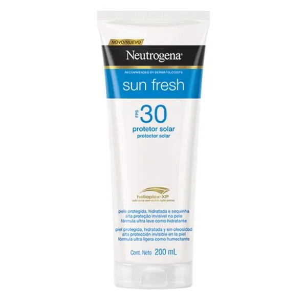 Protetor Solar Facial Neutrogena Sun Fresh FPS30 200ml