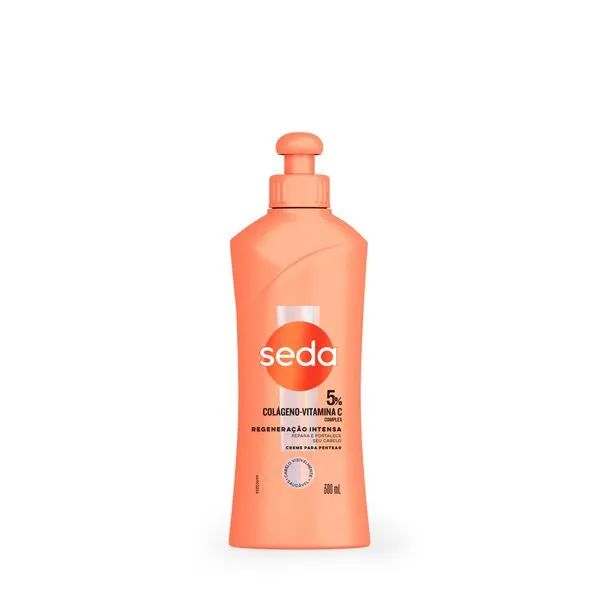 Creme de Pentear Seda By Niina Secrets Colágeno + Vitamina C 300ml