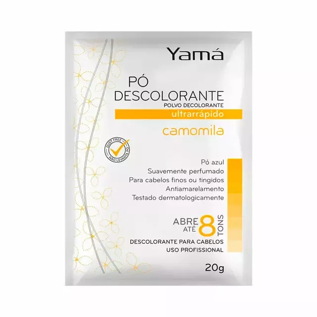 Descolorante Pó Yamá Camomila 20g