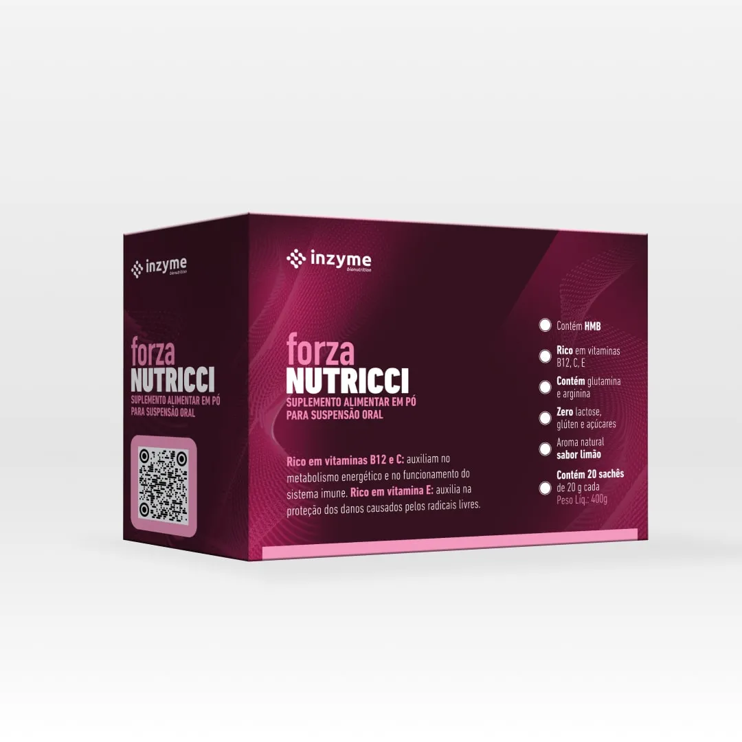 Forza Nutricci Suplemento Alimentar com 20 sachês de 20g