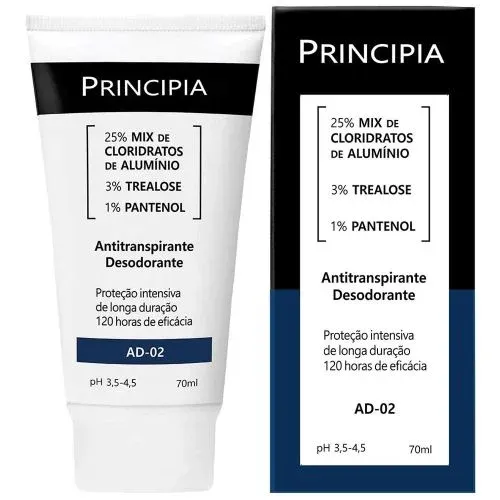Antitranspirante Desodorante Principia AD-02 - 70ml