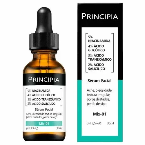 Sérum Facial Anti-Acne Principia - Mix-01 - 30ml
