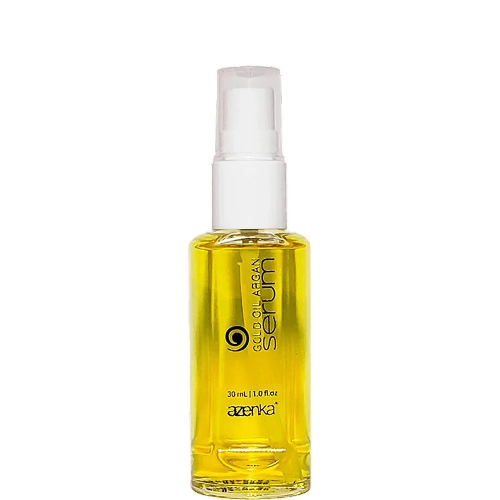 Azenka Gold Oil Argan - Sérum Óleo de Brilho e Redução de Frizz 30ml
