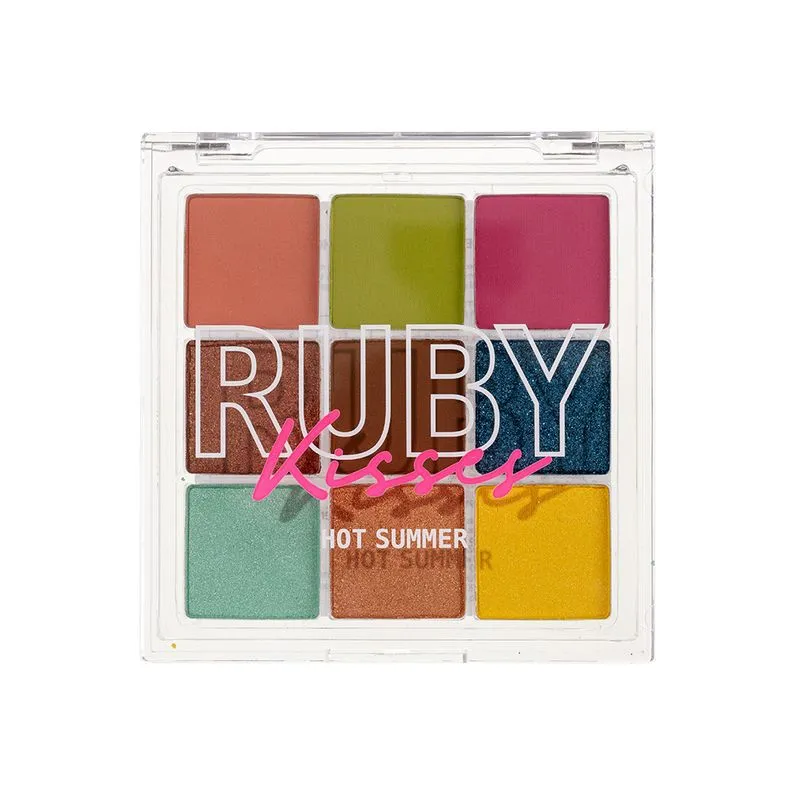 Paleta De Sombras Hot Summer REF. RMPS11BR Kiss New York