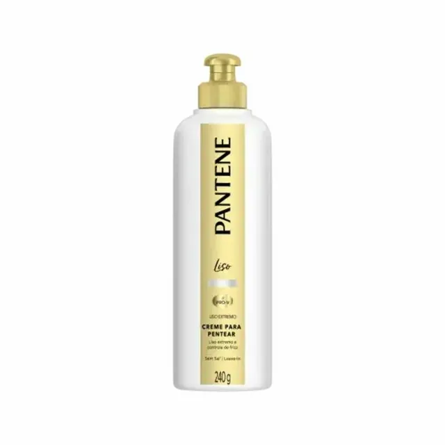 Creme Pentear Liso Extremo Pantene Simples 240g