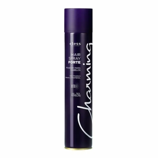 Fixador De Cabelo Spray Charming 400ml Forte