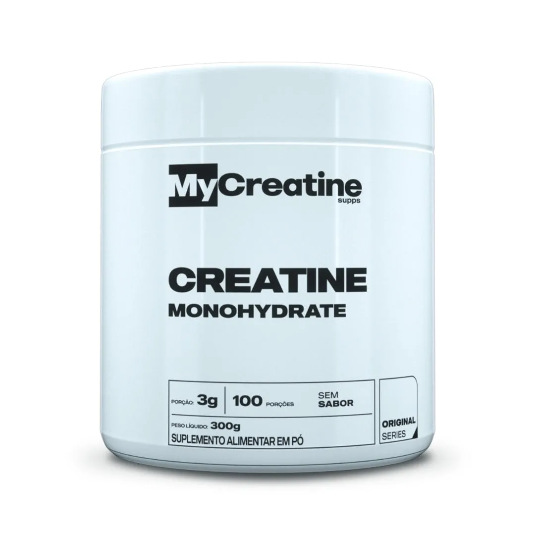 Creatina Monohidratada Pura 300g MyCreatine Sem Sabor