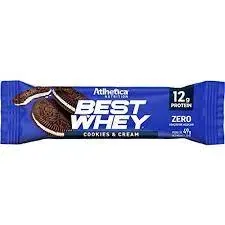 Barra Proteica Best Whey Bar Protein Sabor Cookies & Cream 49g