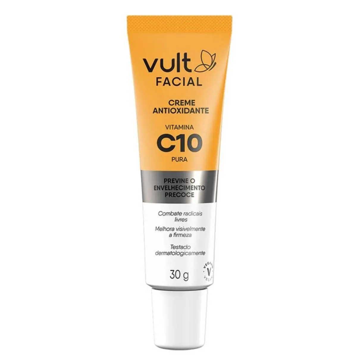 Creme Antioxidante Vult Vitamina C10 Pura 30g