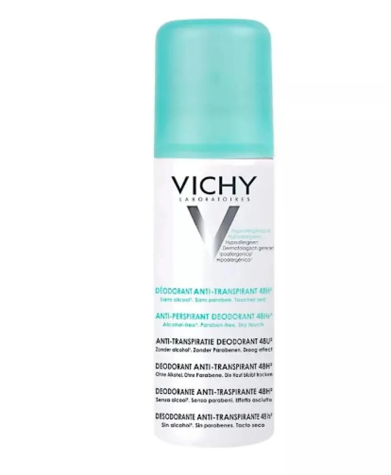 Desodorante Antitranspirante Roll-On Vichy Homme Masculino Controle Extremo 72h Sem Álcool 50ml