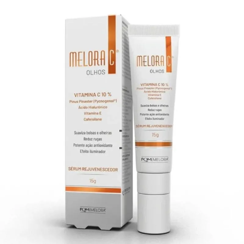 Sérum Rejuvenescedor Melora C Olhos Bisnaga 15g