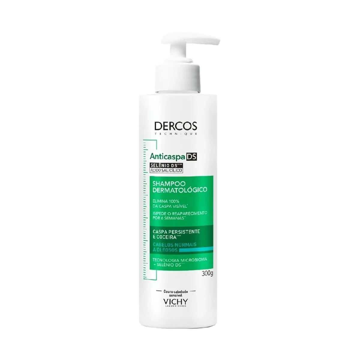 Shampoo Dercos Anticaspa DS Cabelos Normais a Oleosos 300g
