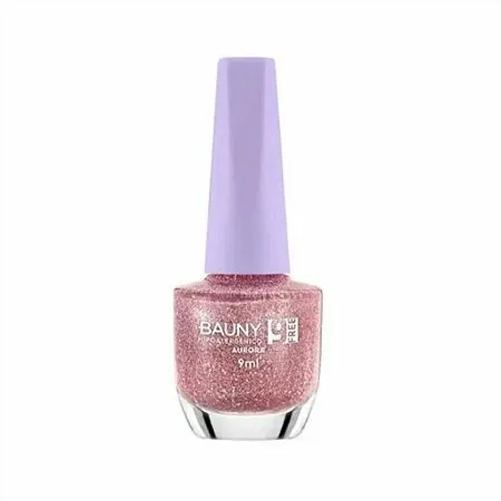Bauny Esmalte Glitter 9Free 9ml - Cor Aurora