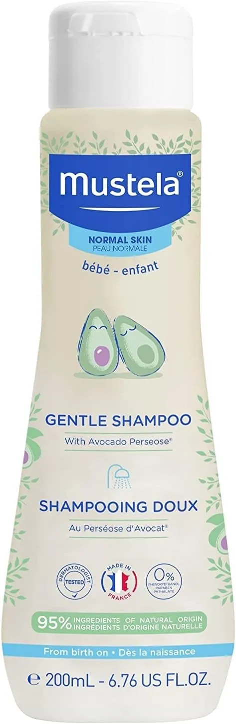 Shampoo Infantil Mustela Bebê com 200ml