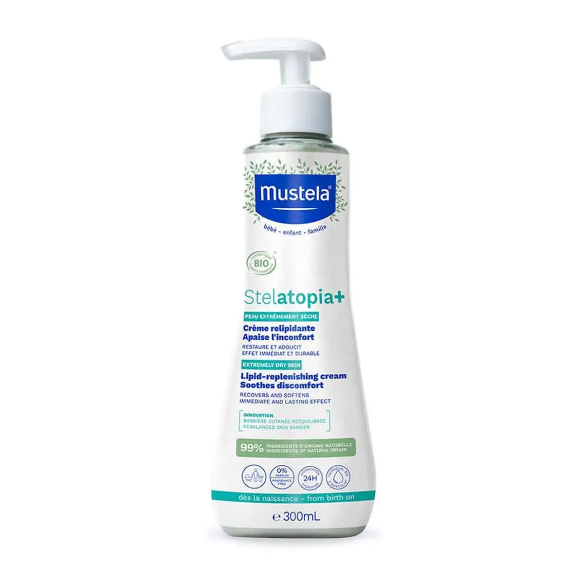 Hidratante Relipidante Antiprurido Mustela Stelatopia+ 300ml