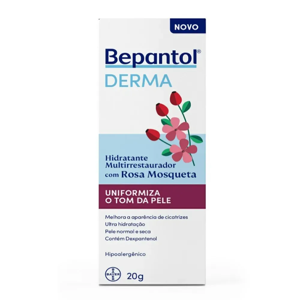 Hidratante Multirrestaurador com Rosa Mosqueta Bepantol Derma 20g