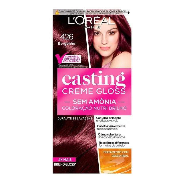 Loreal Coloração Casting Gloss 426 Borgonha