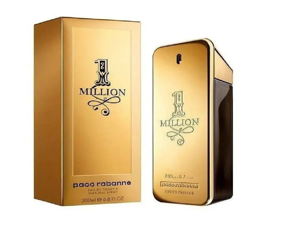 1 Million Rabanne Eau de Toilette Perfume Masculino 200ml