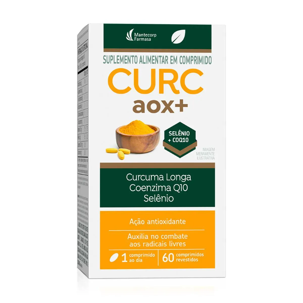 Curc AOX+ 60 comprimidos