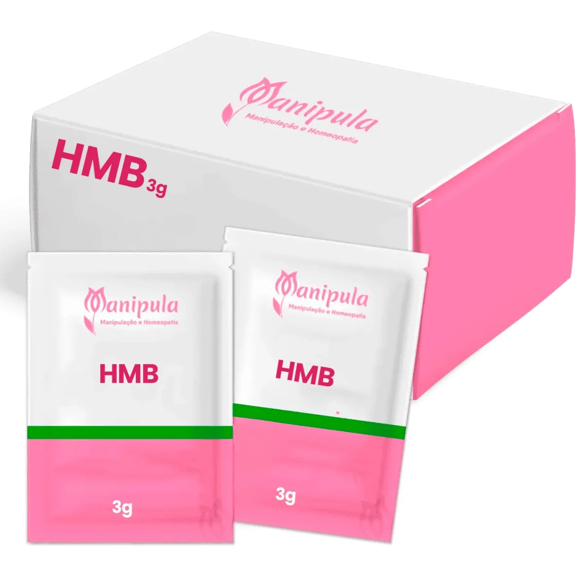 HMB 3g Suporte Avançado para Ganho de Massa e Recuperação Muscular Sabor Laranja 60 Sachês