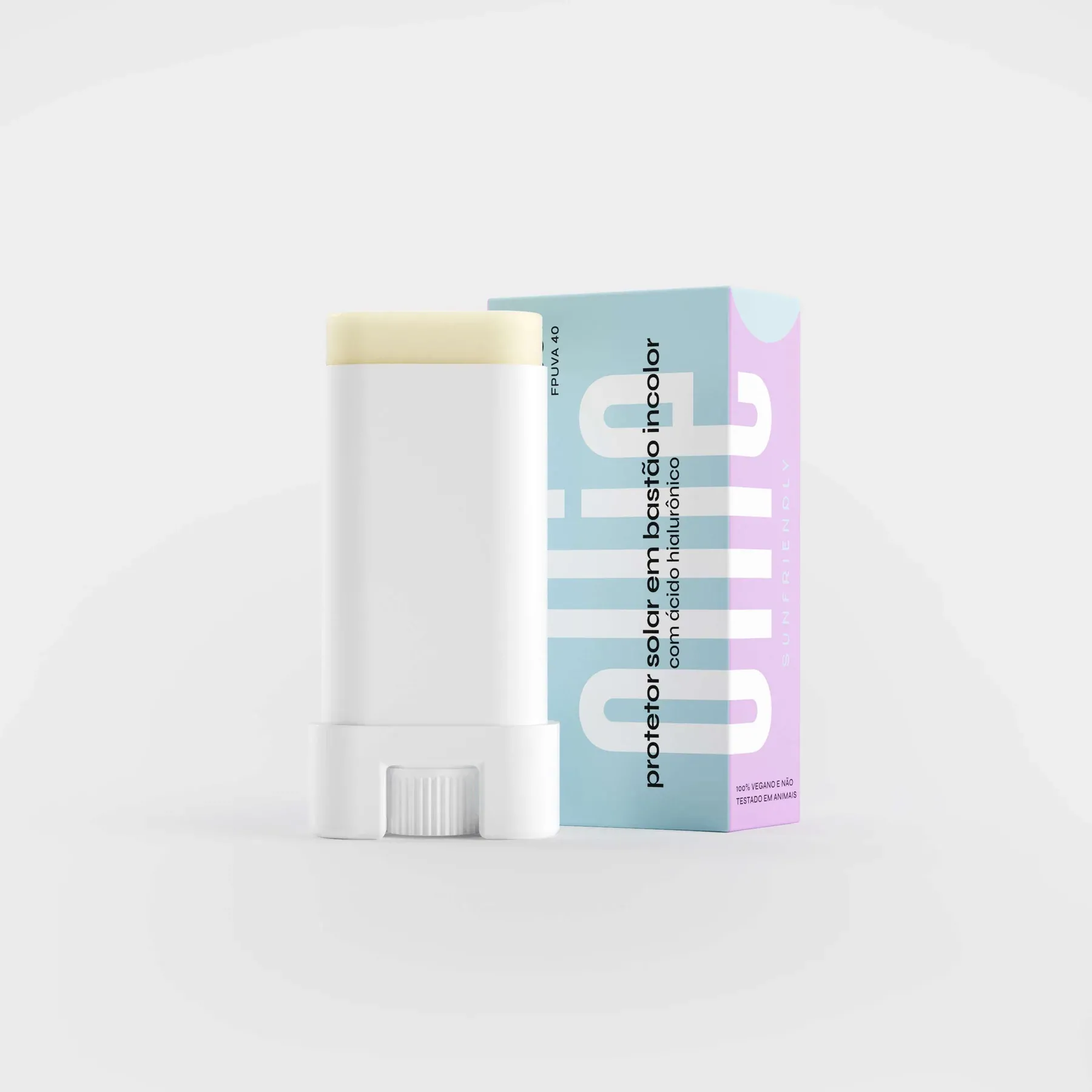 Protetor Solar Ollie em bastão Incolor FPS 95 14G