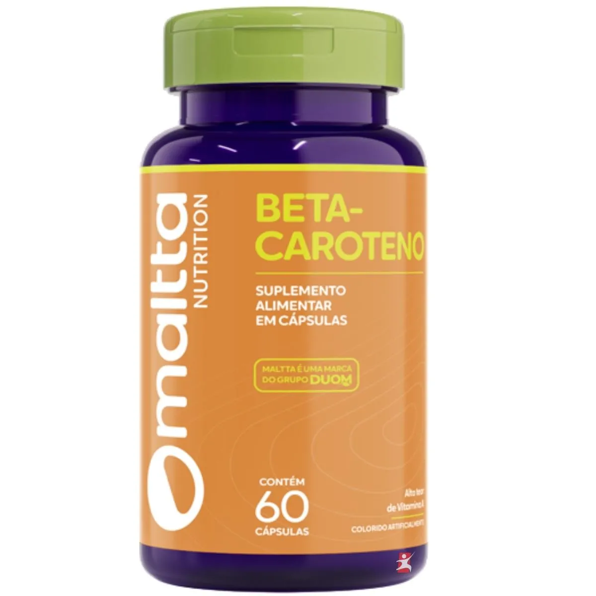 Betacaroteno Alto Teor De Vitamina A 60 Cápsulas Softgel Maltta Nutrition