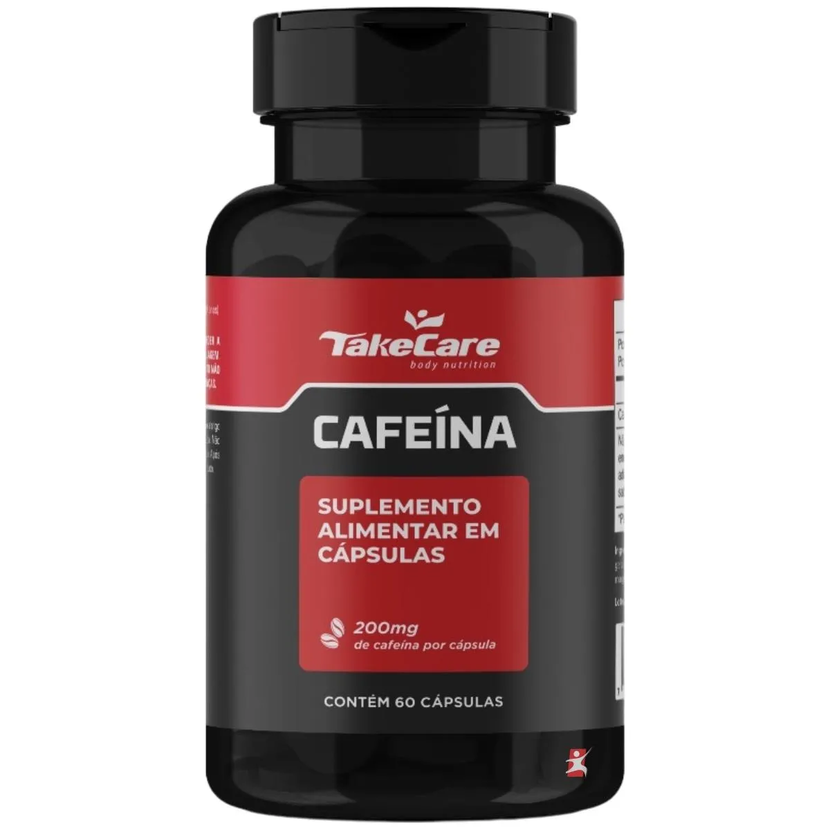 Cafeina 200Mg Por Cápsulas 60 Cápsulas