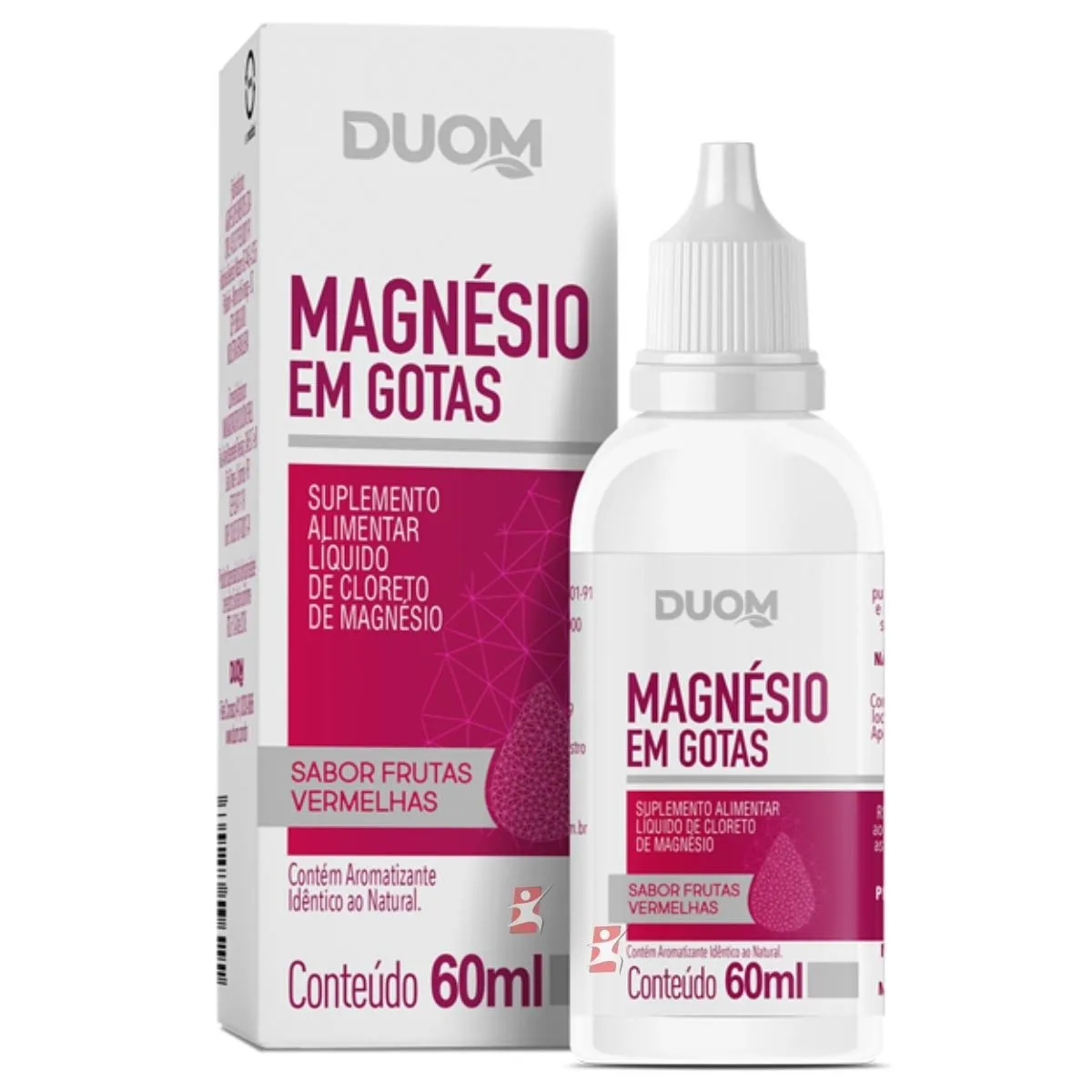 Cloreto De Magnesio Gotas 60Ml Frutas Vermelhas Duom