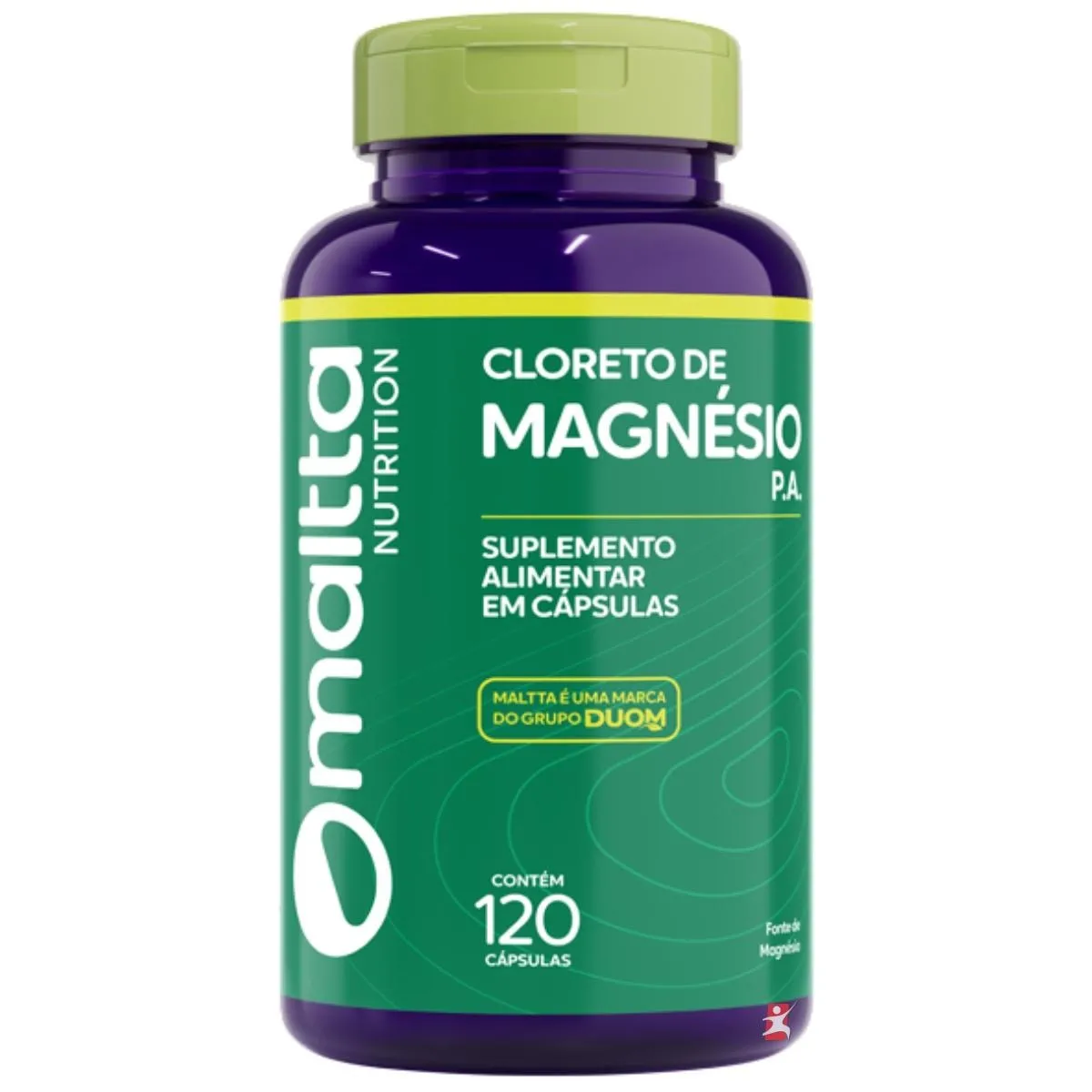 Cloreto De Magnésio P.A. 120 Cápsulas Maltta Nutrition