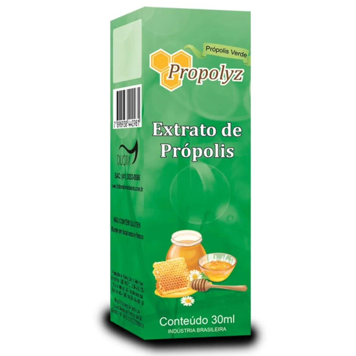 Extrato De Própolis Verde 30Ml Propolyz Duom