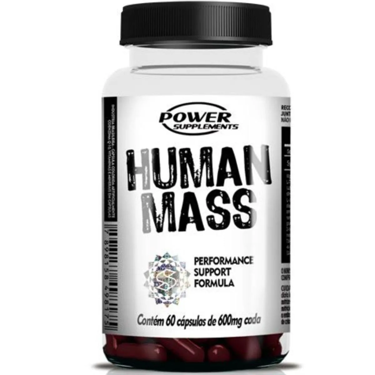 Human Mass Pré Hormonal Com 60 Cápsulas Power Supplements