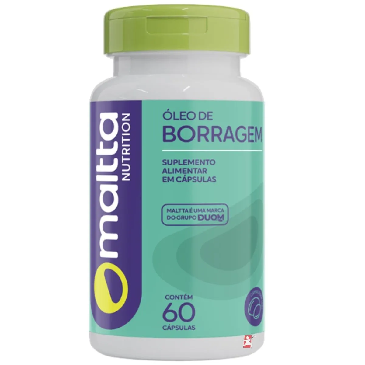 Óleo De Borragem Saúde Da Mulher 60 Cápsulas Softgel Maltta Nutrition