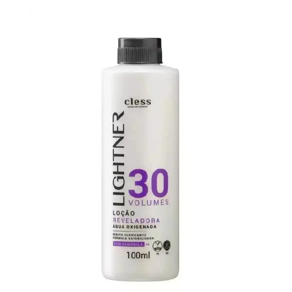 Água Oxigenada 30 Volume Lightner 100ml