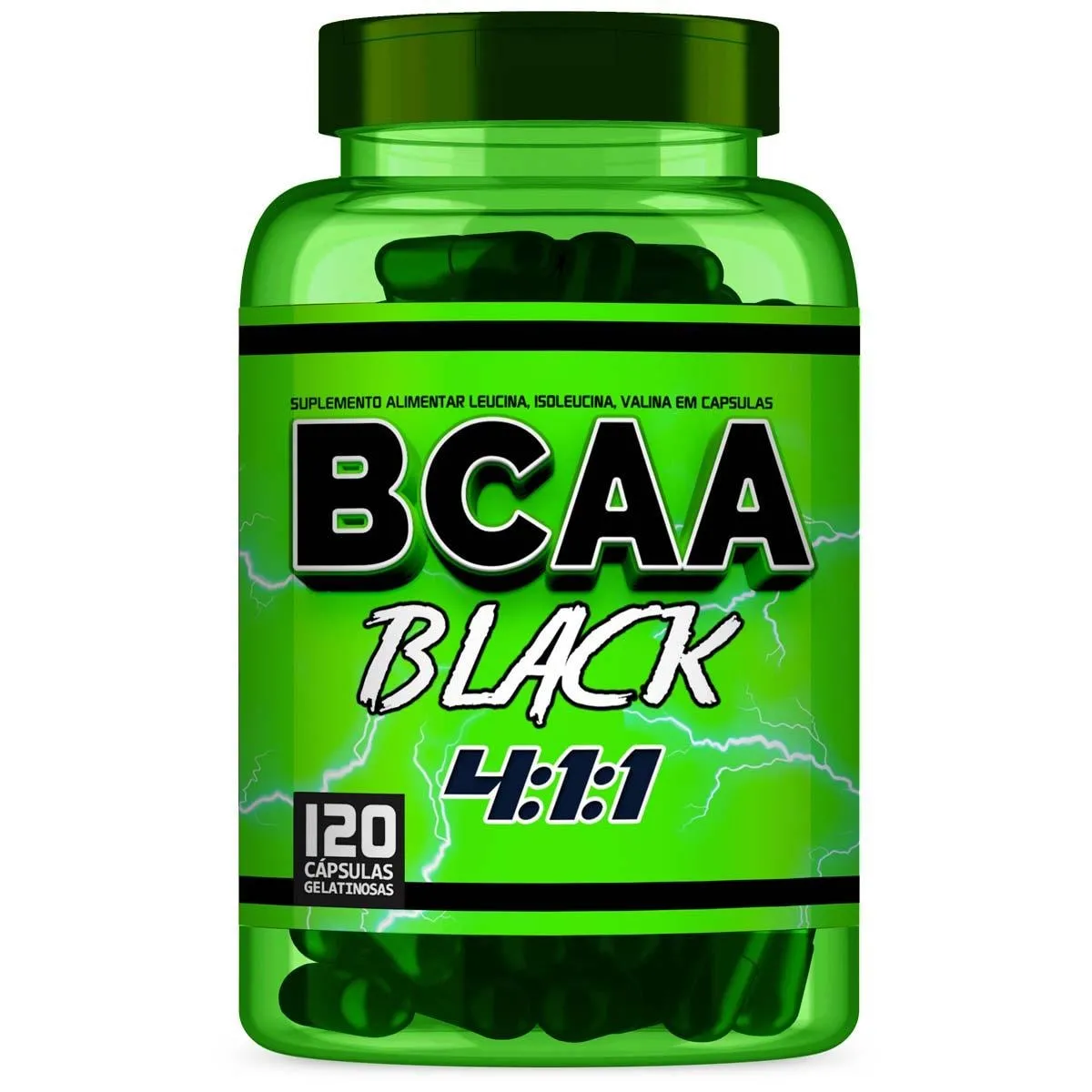 Bcaa Black 411 C/120 Comprimidos Up Sports Nutrition