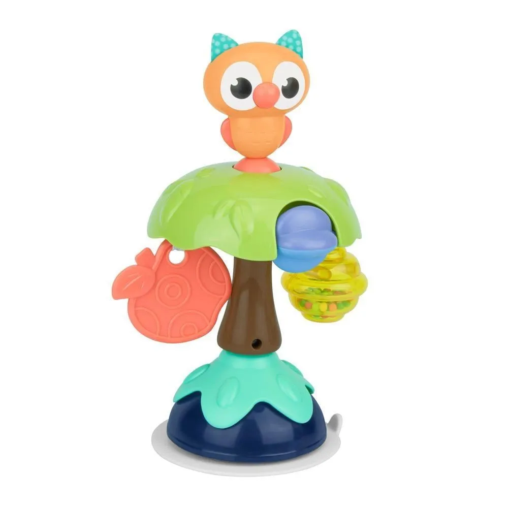 Brinquedo de Cadeirão Coruja Unissex Pimpolho Verde/Colorido