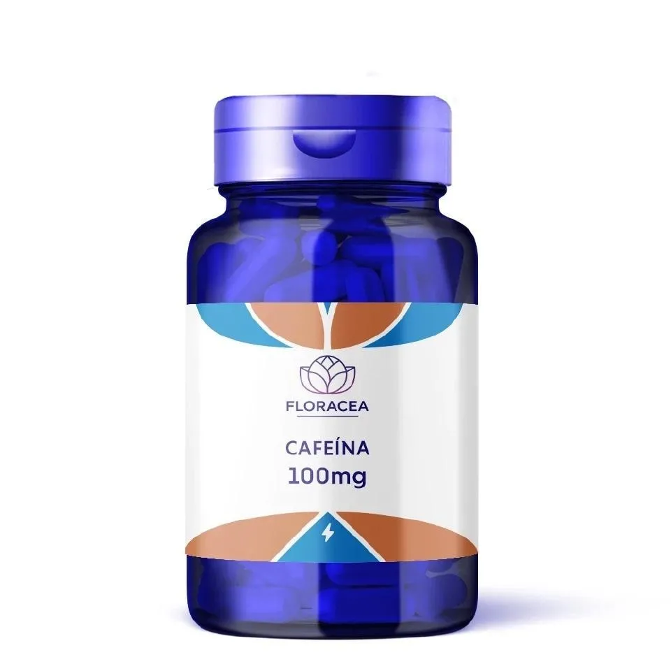 Cafeína 100mg 120 Cápsulas