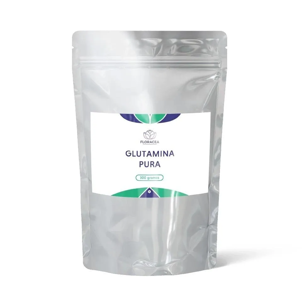 Glutamina Grau Farmacêutico 99,6% laudada 300g