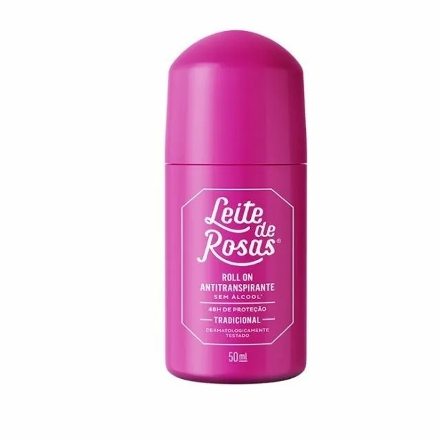 Desodorante Rollon Leite De Rosas 50ml