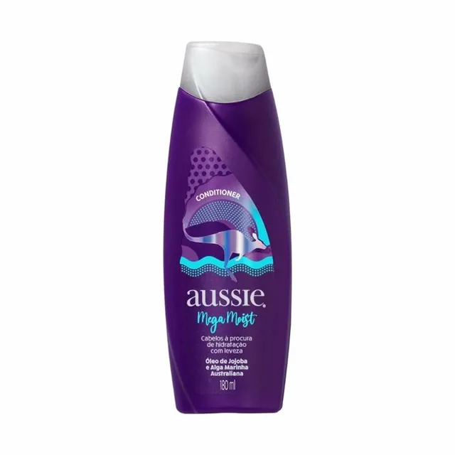 Condicionador Mega Moist Aussie Simples 180ml