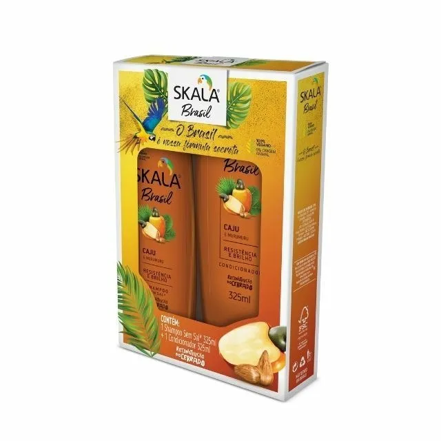 Shampoo + Condicionador Skala 325ml Caju E Murumuru