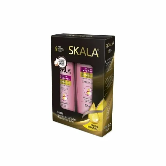 Shampoo + Condicionador Skala 325ml Ceramidas Plus