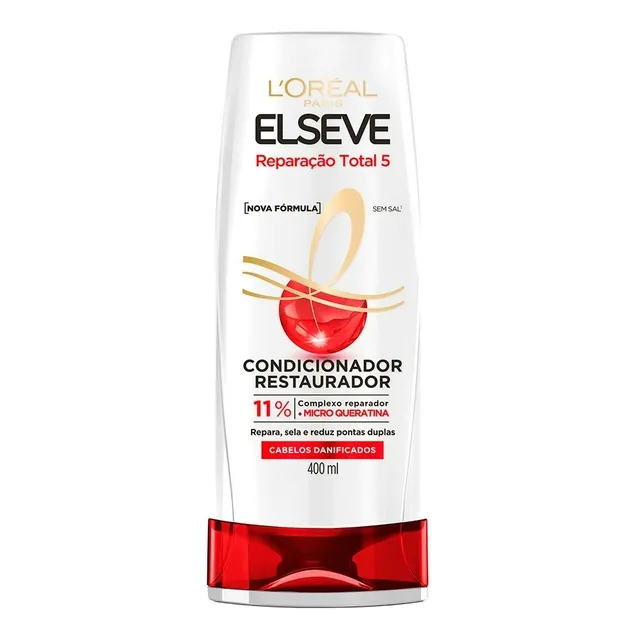 Loreal Condicionador Elseve Reparação Total 5 400ml