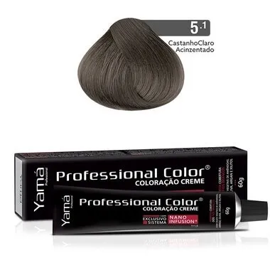 Coloração Professional Color Nano Infusion 5.1 Cast Cl Acinzen Yamá