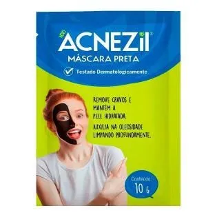 Acnezil Máscara Preta Facial - Sachê 8G