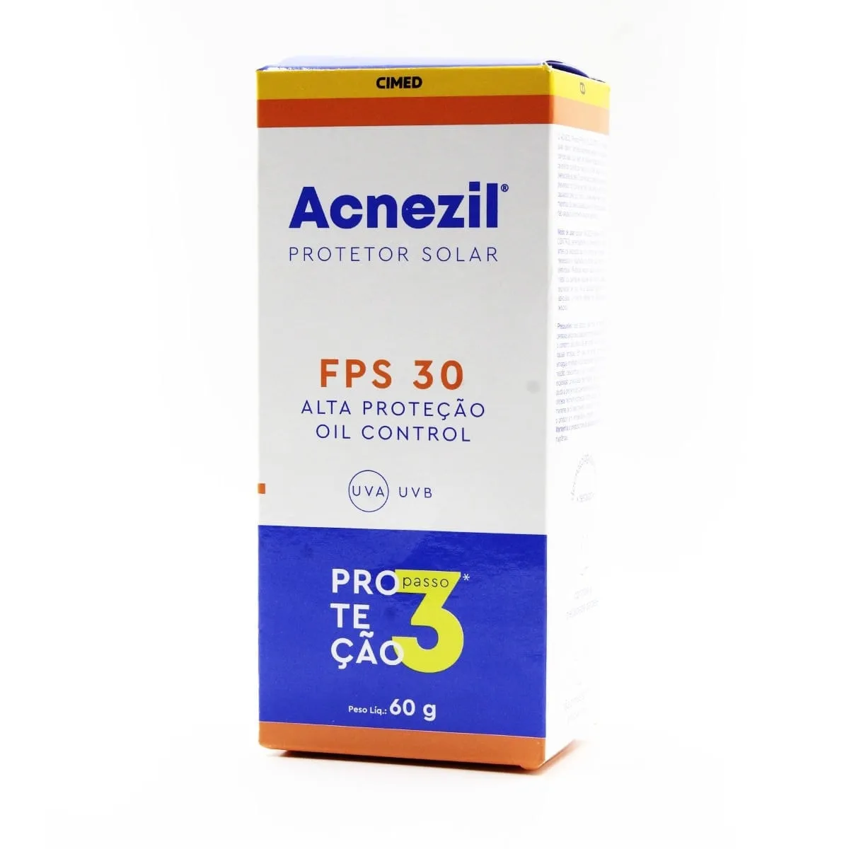 Protetor Solar Acnezil Oil Control Fps 30 60g