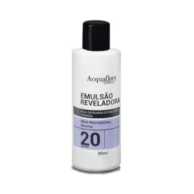 Água Oxigenada 20 Volumes Acquaflora 90ml