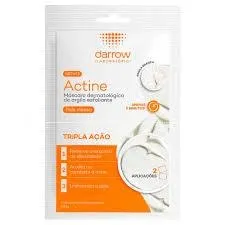 Actine Mascara Esfoliante Sachê com 2 unidades