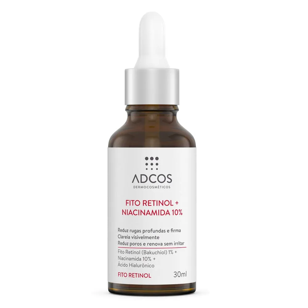 Adcos Fito Retinol +Niacinamida 10% Sérum Anti-idade 30ml