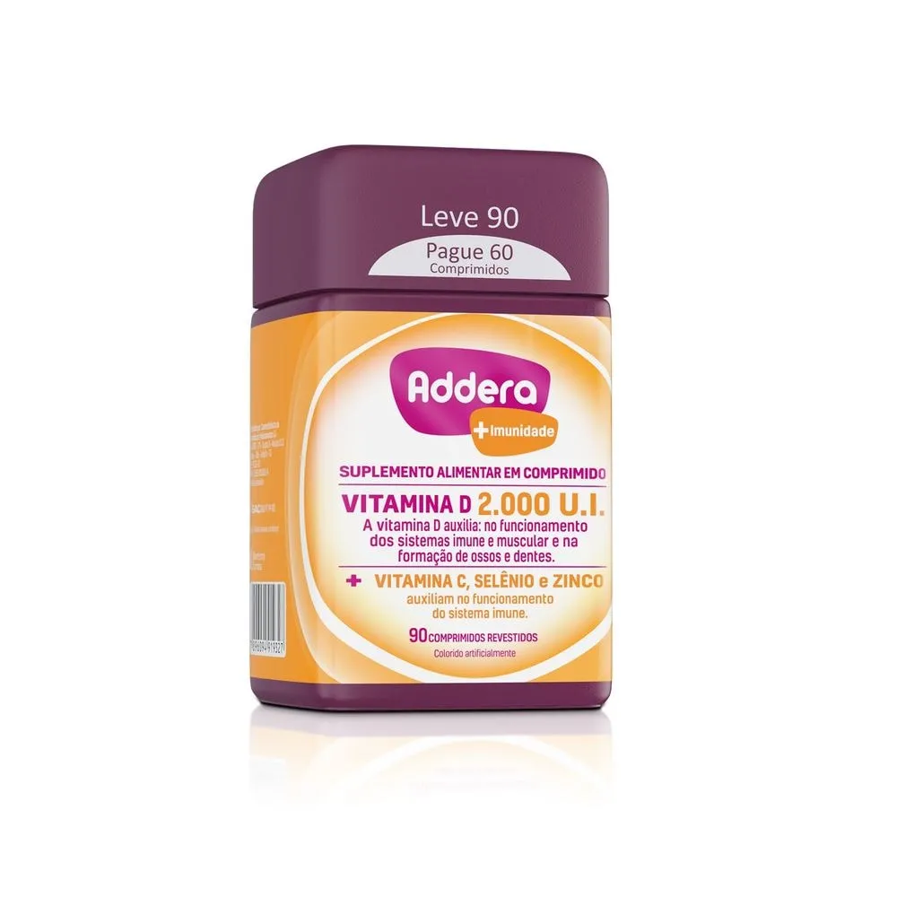 Addera +Imunidade 2.000UI 90 Comprimidos
